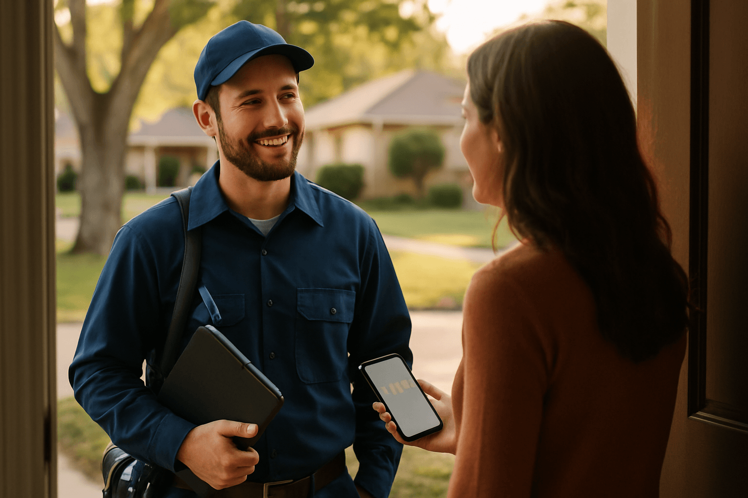 AI Review Request Automation for Home Service Businesses